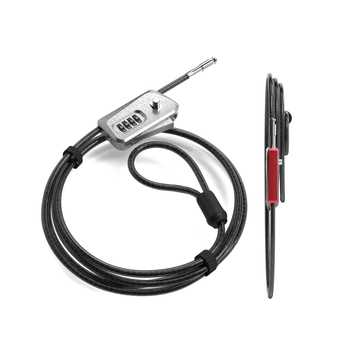 UP Security 01D6-ADJ Tsinki sulam parooliga lukk jalgrattale/skuteri/elektrilisele sõidukile – kerge luksus, 355 g