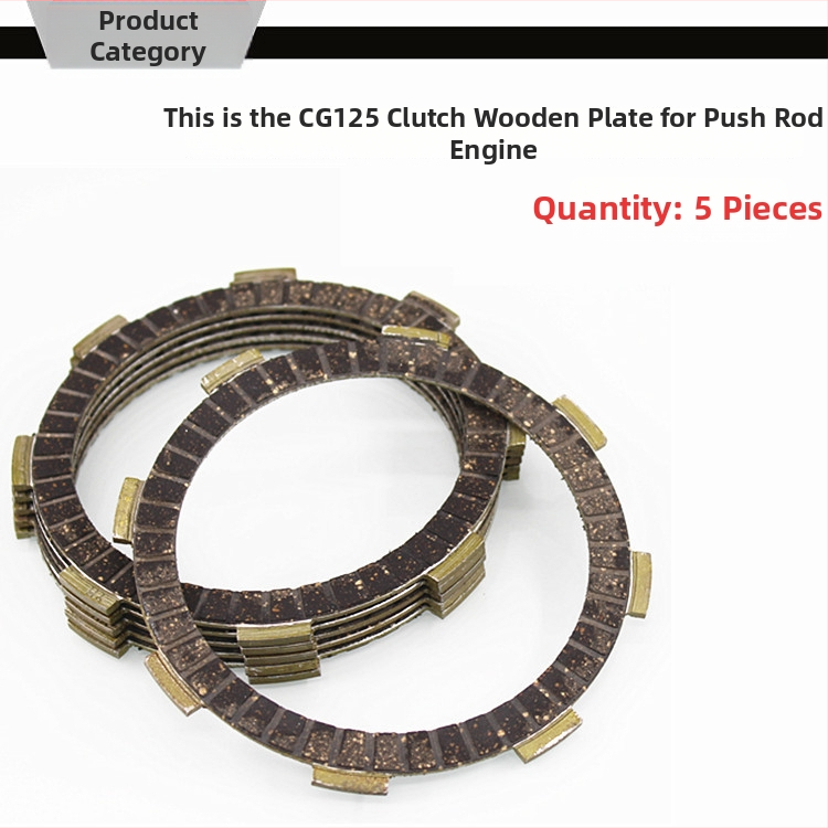 Motocyklová spojková lamela Mojielong CG125 – K dispozícii vlastné spracovanie, model CG125, pre motocykle