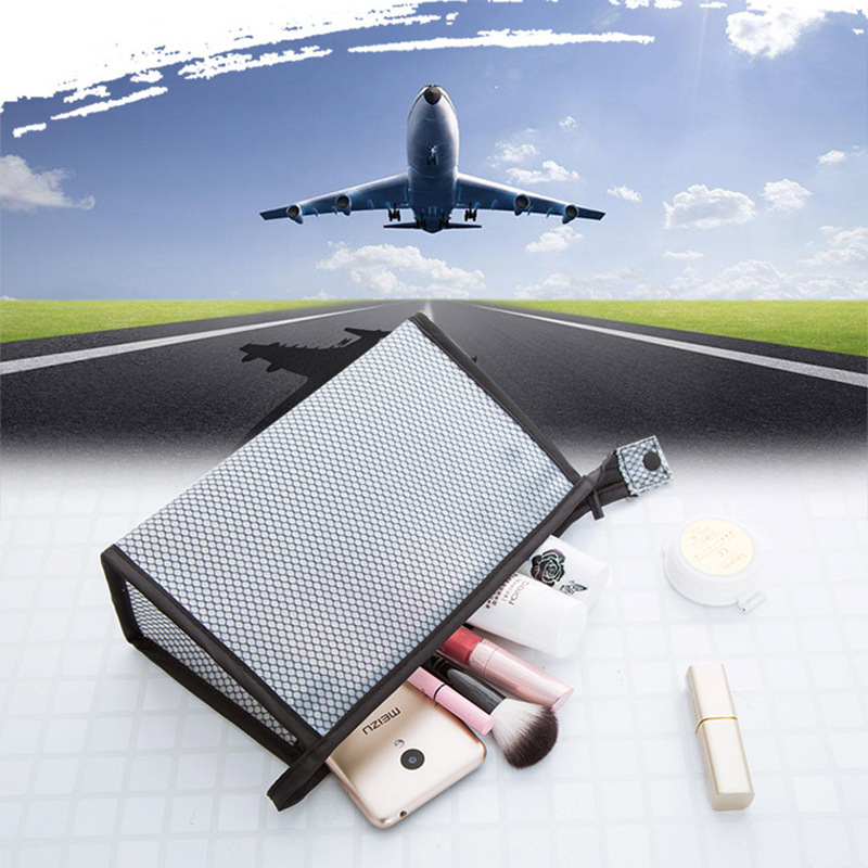 Reisikott kosmeetika jaoks – PVC käekott, mitmekülgne, reisidele