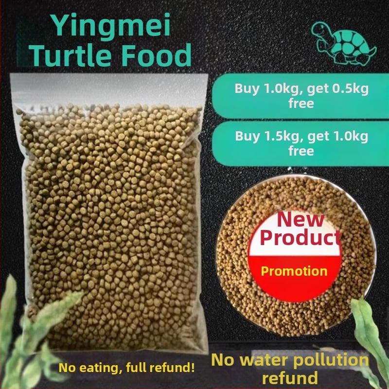 Granulēta bruņurupuču barība – akvārija mājdzīvnieku barība, masveida iepakojums, nav importa