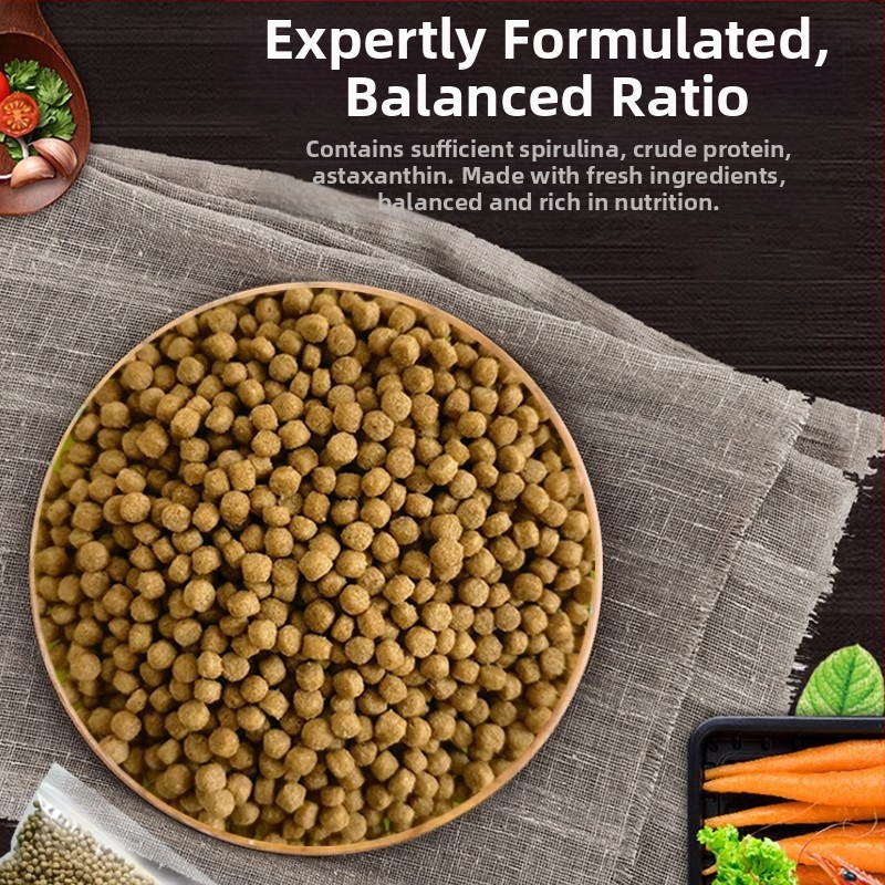 Granulēta bruņurupuču barība – akvārija mājdzīvnieku barība, masveida iepakojums, nav importa