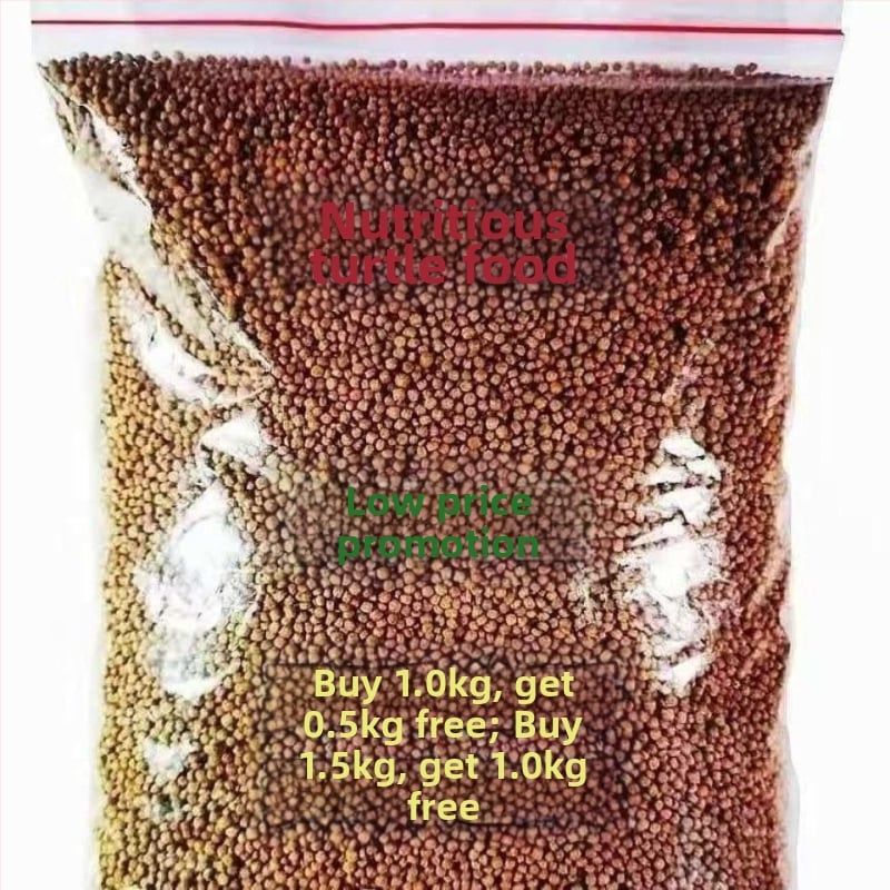 Granulēta bruņurupuču barība – akvārija mājdzīvnieku barība, masveida iepakojums, nav importa