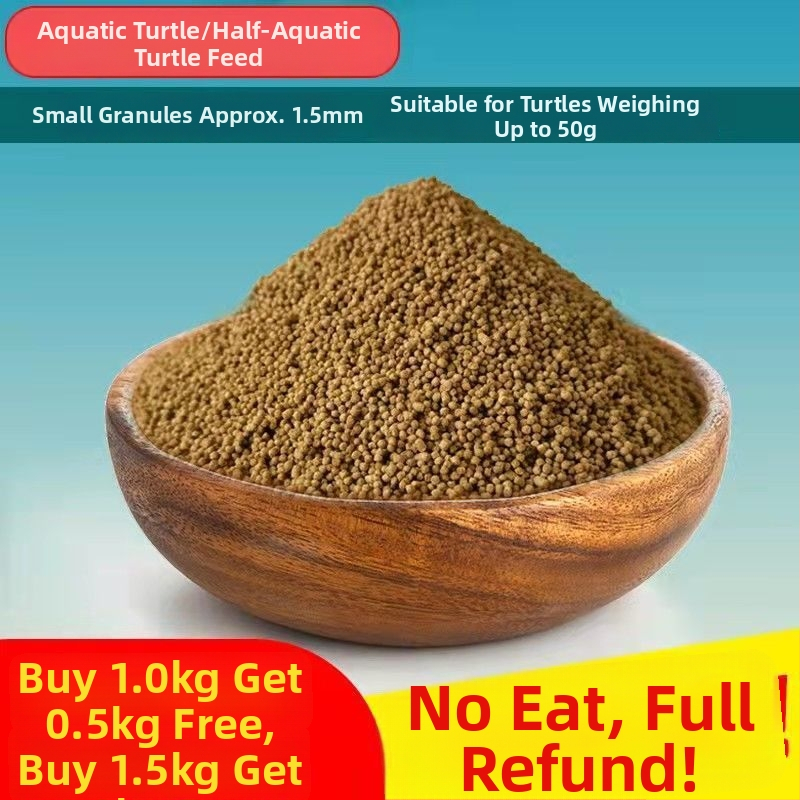 Granulēta bruņurupuču barība – akvārija mājdzīvnieku barība, masveida iepakojums, nav importa