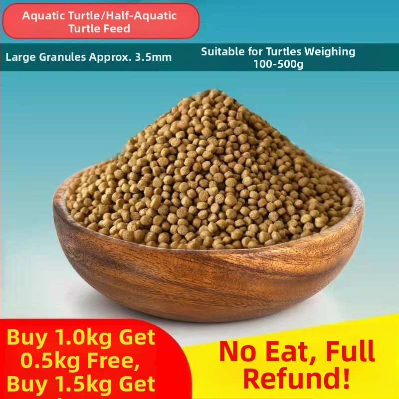Granulēta bruņurupuču barība – akvārija mājdzīvnieku barība, masveida iepakojums, nav importa