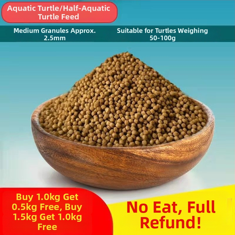 Granulēta bruņurupuču barība – akvārija mājdzīvnieku barība, masveida iepakojums, nav importa