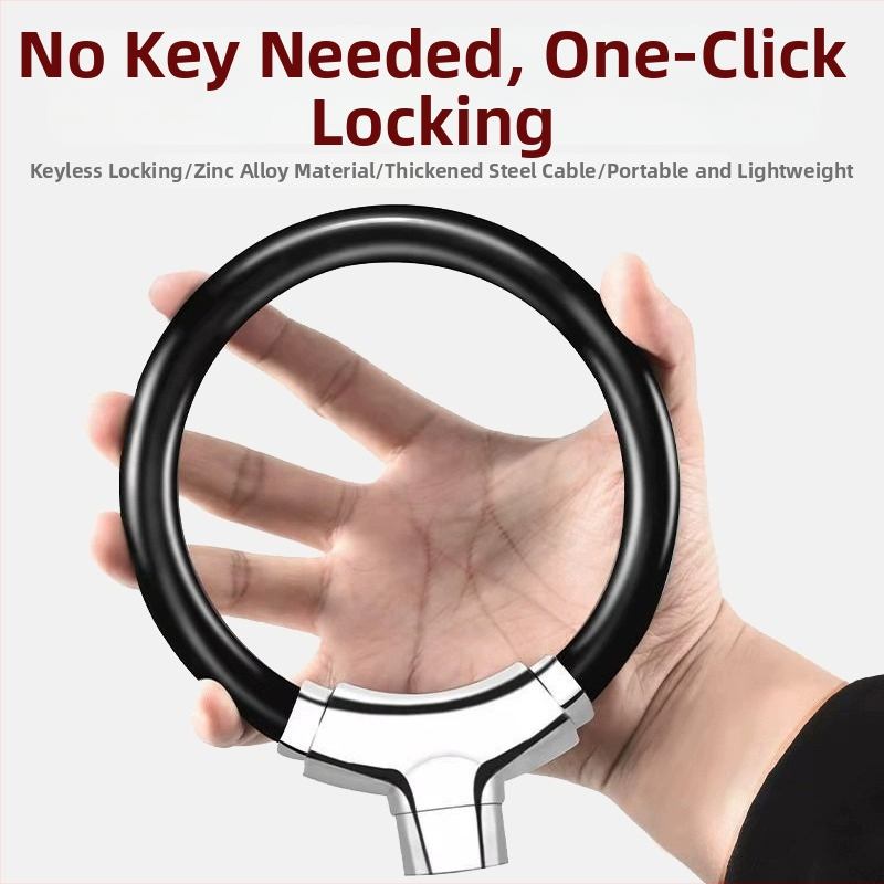 Pengyi zámok na bicykel, zliatina zinku, proti krádeži, univerzálna kompatibilita, hmotnosť 0,4 kg