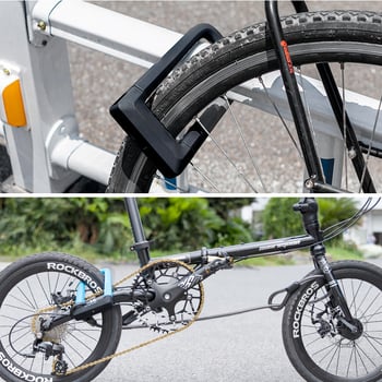 Xinleiusu 626 U-brava za bicikle i lagana vozila; tijelo od visokokvalitetne aluminijske legure, cilindar od cinkove zlitine i silikon kućište; težina 1000 g