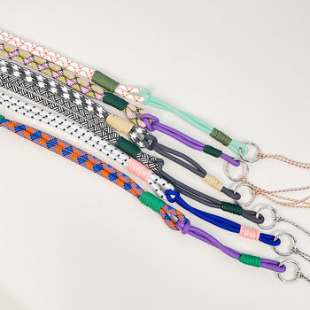 Ρυθμιζόμενος νάιλον ιμάντας για τσάντες, διασταυρωμένος στον ώμο, με σχέδιο ρίγες, ανθεκτικός στη φθορά, Χειμερινή συλλογή 2024