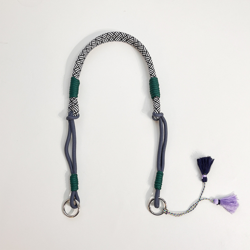 Ρυθμιζόμενος νάιλον ιμάντας για τσάντες, διασταυρωμένος στον ώμο, με σχέδιο ρίγες, ανθεκτικός στη φθορά, Χειμερινή συλλογή 2024