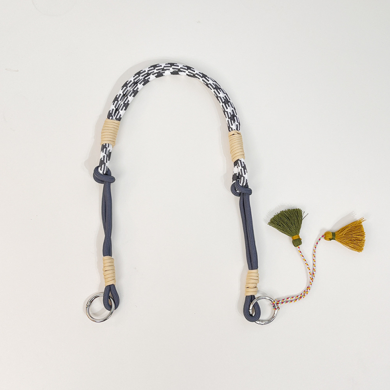 Ρυθμιζόμενος νάιλον ιμάντας για τσάντες, διασταυρωμένος στον ώμο, με σχέδιο ρίγες, ανθεκτικός στη φθορά, Χειμερινή συλλογή 2024