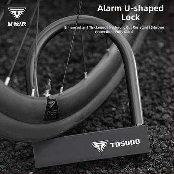 Zámok na bicykel s kombinačným kódom, legovaná oceľ, Unisex, TOSUOD