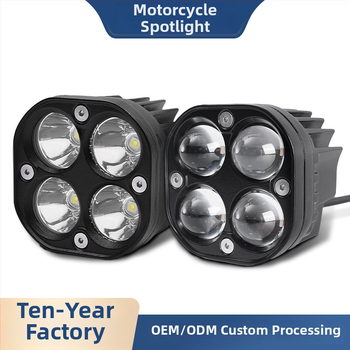 LED Four-Leaf Clover Spotlight pre auto a motorku – 12-80V, 20W, 1350lm, 50000h