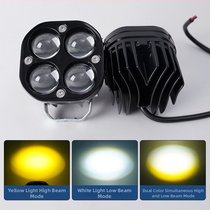 LED Four-Leaf Clover Spotlight pre auto a motorku – 12-80V, 20W, 1350lm, 50000h