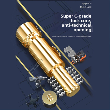 JcSp Jianshi disko stabdžių užraktas – aliuminio lydinys, universalus kelių ir kalnų dviračiams, motociklams ir elektrinėms transporto priemonėms, apsauga nuo vagių