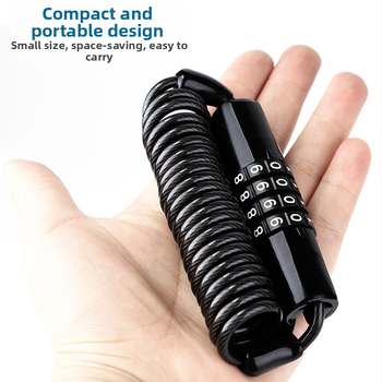 Kombinačná zámka na prilbu, zinková zliatina, mechanická, model 629, prenosná, značka NBYT