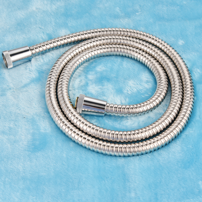 Duššivoolik, metallist, DCR-26, messing ja roostevaba teras, PVC sisemine toru, G1/2 ühendus, elektroplaaditud pind — Xiamen Duicheng