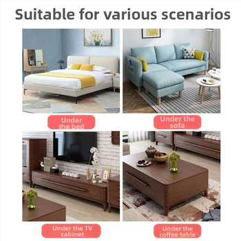 Plastová bariéra pod posteľou pre mačky