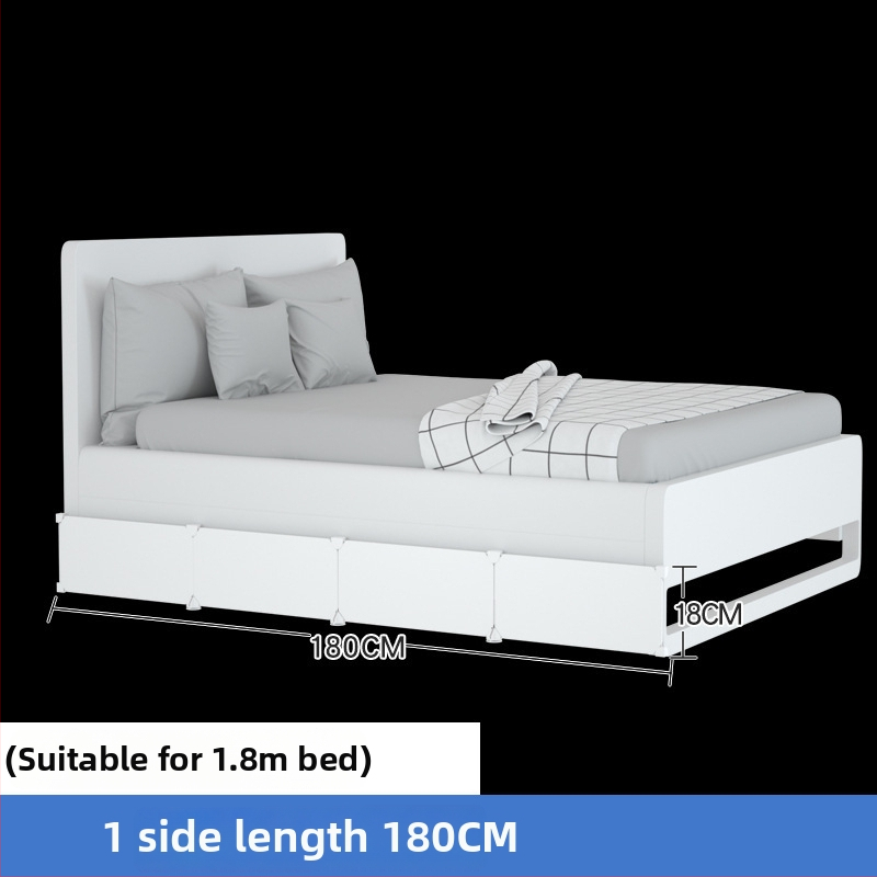 Plastová bariéra pod posteľou pre mačky