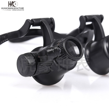 Tiger Hao FDJ001 Lupa na opravu hodiniek s LED osvetlením a vymeniteľnými viacerými šošovkami