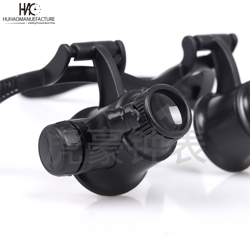 Tiger Hao FDJ001 Lupa na opravu hodiniek s LED osvetlením a vymeniteľnými viacerými šošovkami