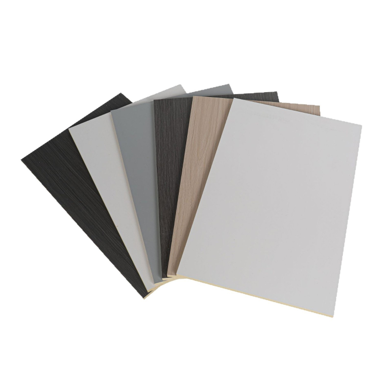 Integrovaný stenový panel z bambusových vlákien, PET zrkadlová plocha a drevený furnír, štýl Moderná jednoduchosť