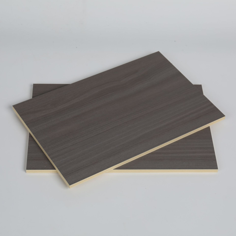 Integrovaný stenový panel z bambusových vlákien, PET zrkadlová plocha a drevený furnír, štýl Moderná jednoduchosť