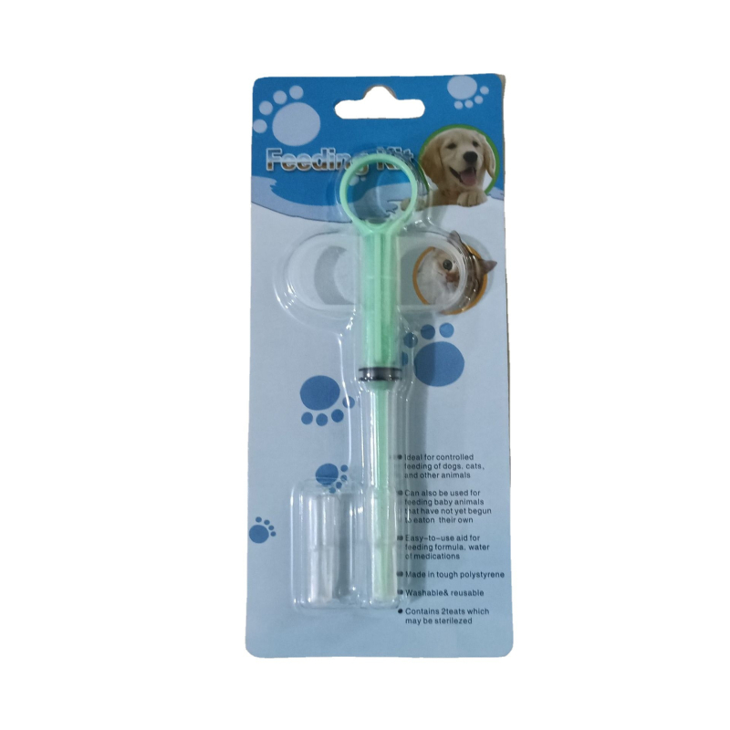 Plastikust lemmikloomade toitumispudel, mahutavus 100 ml, sobib kassidele, koertele ja hamstritele