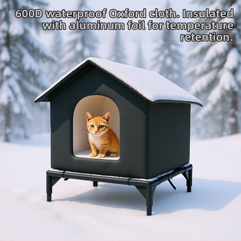 Haiguan HG-2300 Mačací dom — Textilné hniezdo pre domáce zvieratá, Malý dom