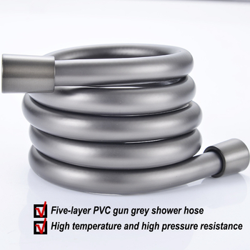 Σωλήνας ντους 360° Anti-Tangle, Μοντέλο DCR-35, Υλικά: Χαλκός & PVC, Μήκος 1,5m/1,2m, Σύνδεση με βίδες, 0–90°C