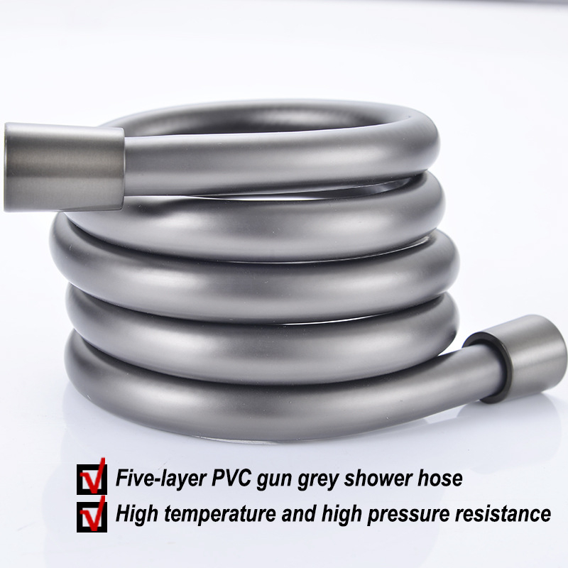 Σωλήνας ντους 360° Anti-Tangle, Μοντέλο DCR-35, Υλικά: Χαλκός & PVC, Μήκος 1,5m/1,2m, Σύνδεση με βίδες, 0–90°C