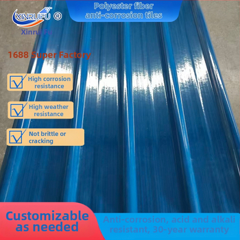 FRP strešná škridla - sklenené vlákno posilnená živicou, polyester proti korózii, odolná voči požiaru strešná doska