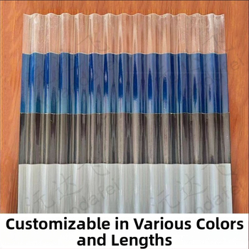 FRP strešný svetelný panel, typ malé vlny, UV ochrana, vodeodolný, nepriehľadný