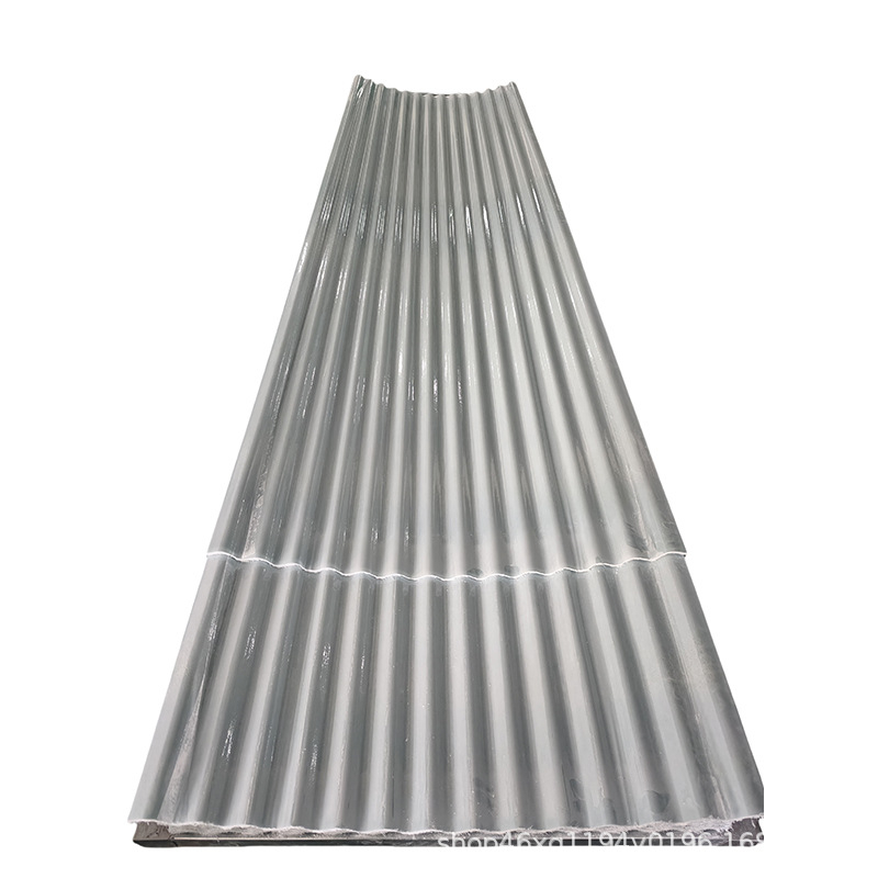 FRP strešný svetelný panel, typ malé vlny, UV ochrana, vodeodolný, nepriehľadný