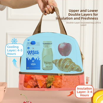 Izolačná taška na dojčenie a obed | Nylon | Kategória: chladiaca taška | Značka: Jie Yibang | Spustenie: jar 2024