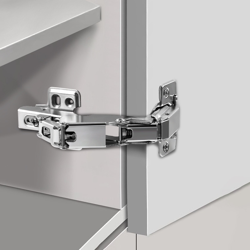 180-stupňový tlmiaci pánt – veľký uhol rohových dvierok skrinky, studená valcovaná oceľ, elektrolytický povrch