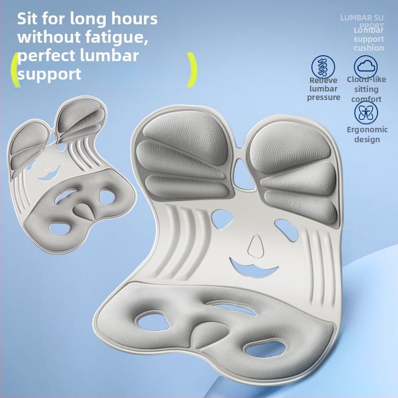 Kontori tooli istmepadi, lumbalne tugi, polüestri kate, täidis polüestri kiududega, ühevärviline disain