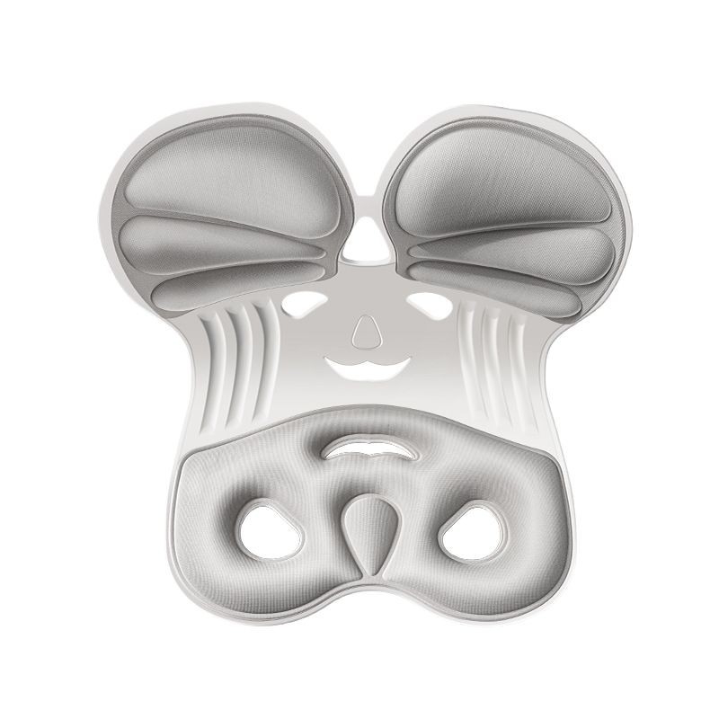 Kontori tooli istmepadi, lumbalne tugi, polüestri kate, täidis polüestri kiududega, ühevärviline disain