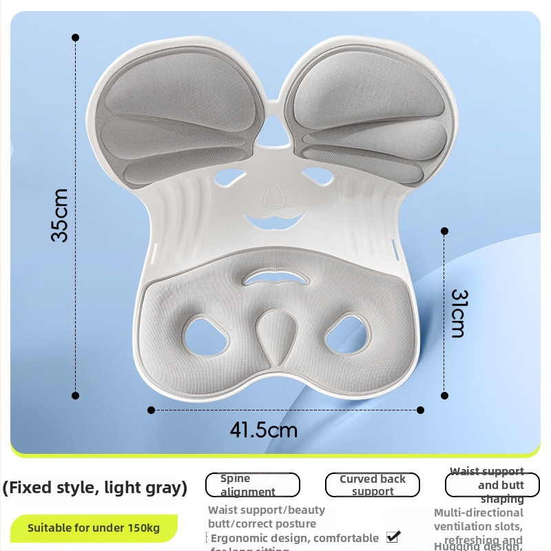 Kontori tooli istmepadi, lumbalne tugi, polüestri kate, täidis polüestri kiududega, ühevärviline disain