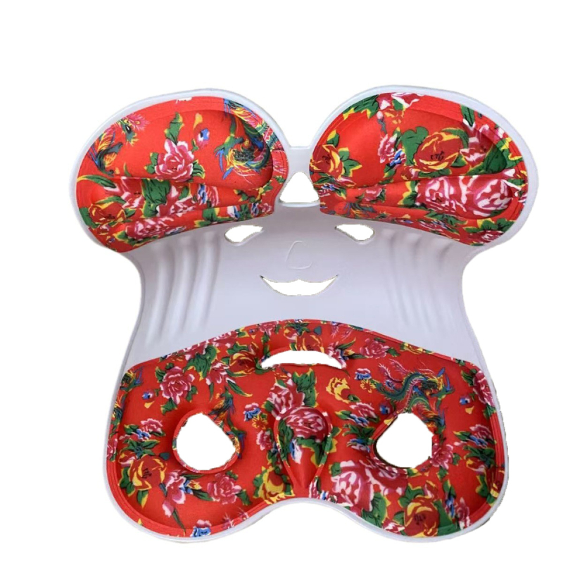 Kontori tooli istmepadi, lumbalne tugi, polüestri kate, täidis polüestri kiududega, ühevärviline disain