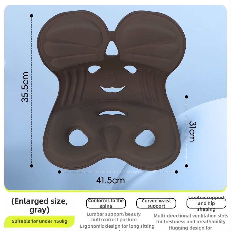 Kontori tooli istmepadi, lumbalne tugi, polüestri kate, täidis polüestri kiududega, ühevärviline disain