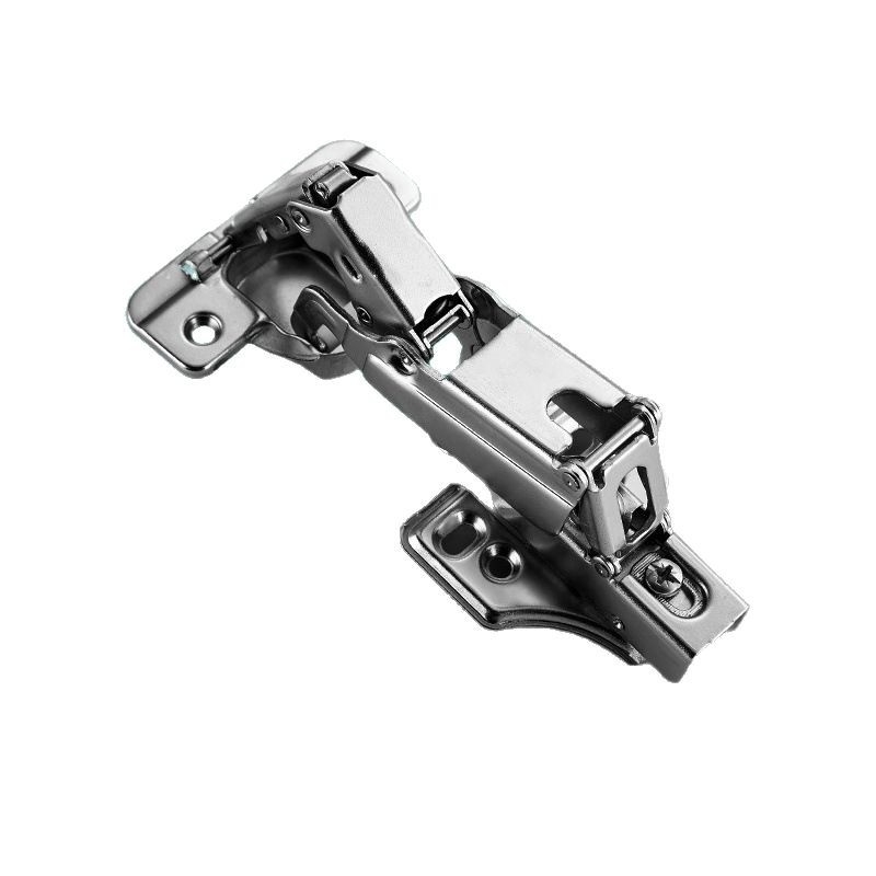 Guangdian hydraulický tlmiaci pánt pre drevené dvere a skrinky, niklovaný studený valcovaný oceľ, varianty 165/175/180 stupňov, rohové a veľké uhly