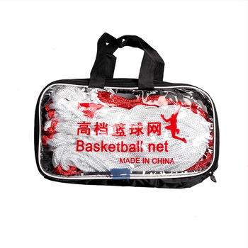 Najlon mreža za košarku s utegom, ravna poliesterska mreža za obruč, 5 cm oka, 0,4 kg težine, prilagodba, Xin Qiangsheng