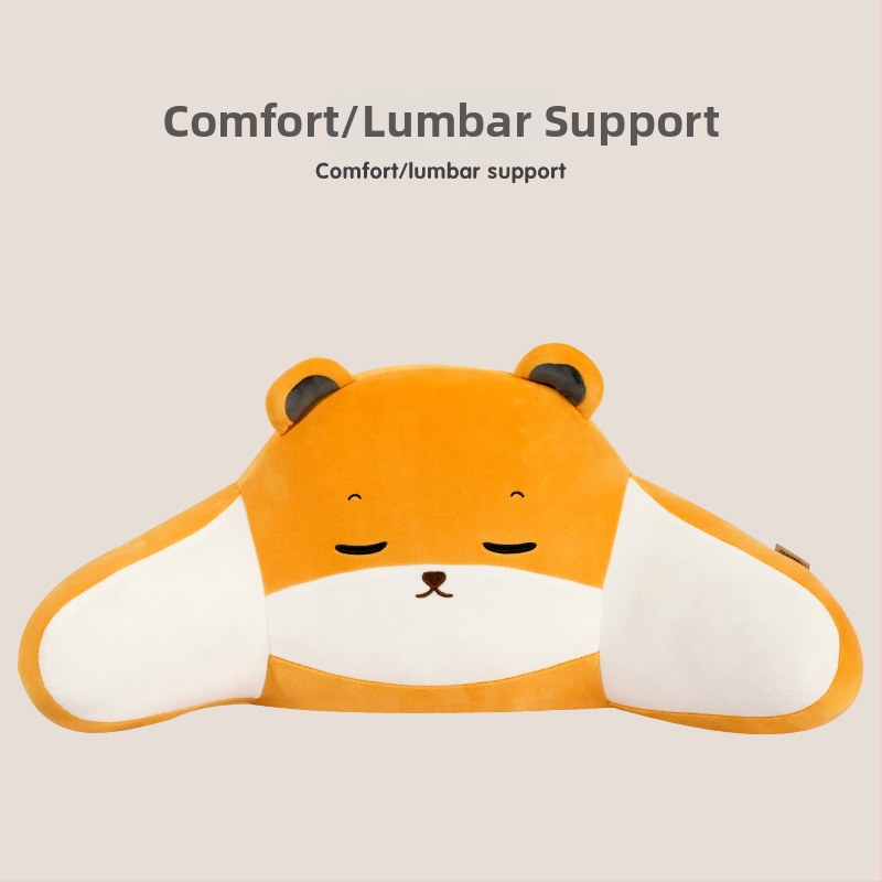 Karikatuurne autopeapadi — välimine materjal spandex väga pehme, täidis PP puuvill, universaalne sobivus, karikatuurstiil, sobib kõikidele aastaaegadele