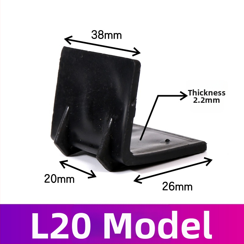 PP plastové rohové ochrany na balenie s protišmykovými sponami pre priemyselné balenie — typy L20/L32, papierové rohové ochrany 10 cm a 5 cm, pevný štýl 50 mm