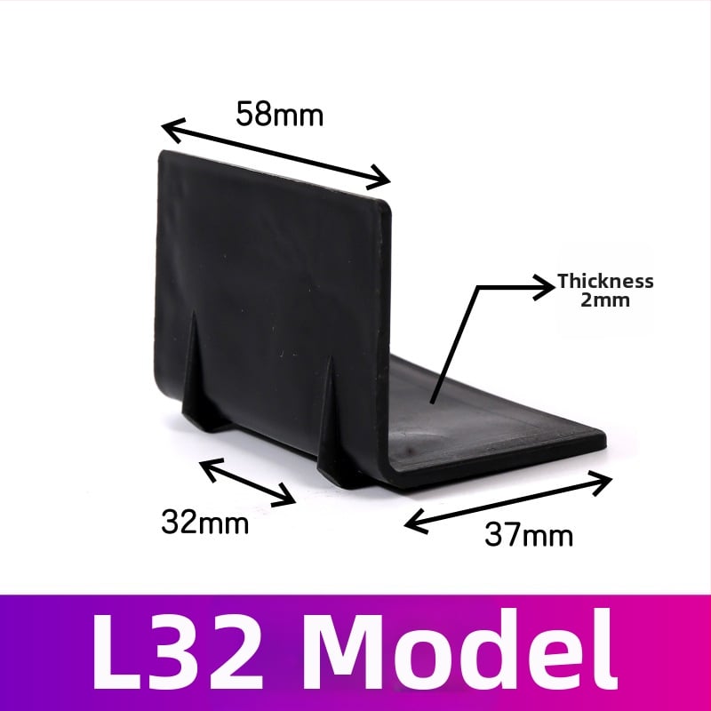 PP plastové rohové ochrany na balenie s protišmykovými sponami pre priemyselné balenie — typy L20/L32, papierové rohové ochrany 10 cm a 5 cm, pevný štýl 50 mm