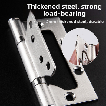 Pánt z nehrdzavejúcej ocele bez vŕtania, tichý chod, pre vnútorné dvere, štýl ľahký luxus