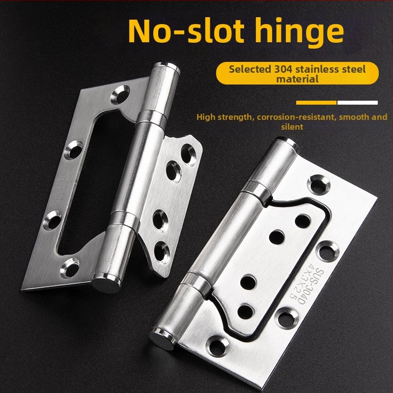 Pánt z nehrdzavejúcej ocele bez vŕtania, tichý chod, pre vnútorné dvere, štýl ľahký luxus