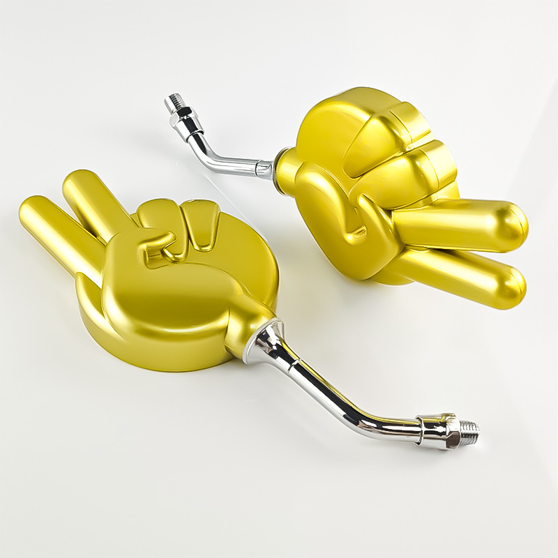 Οπίσθιο κάτοπτρο για μοτοσικλέτες και ηλεκτρικά οχήματα, καθολική συμβατότητα, σχεδιασμός με βραχίονα ψαλιδιού