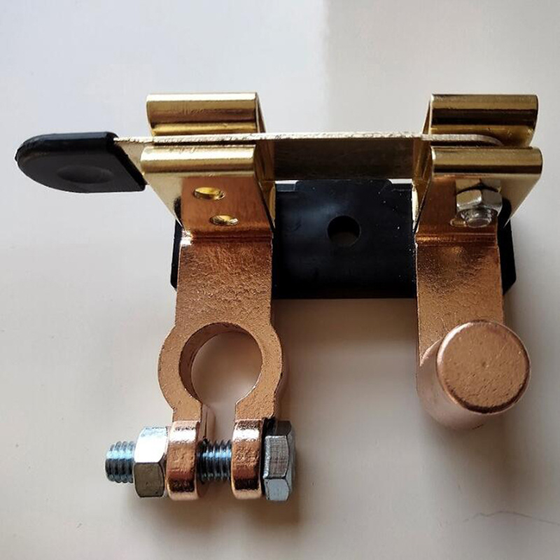 Vypínač batérie do auta, negatívny terminál, čisto meď, proti úniku, kompatibilný s GM a nákladnými vozidlami