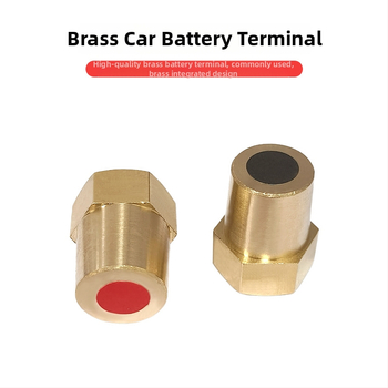 Mosadzový adaptér k terminálu batérie automobilu s vnútorným závitom